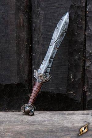 Battleworn Celtic Leaf Sword - 60 cm