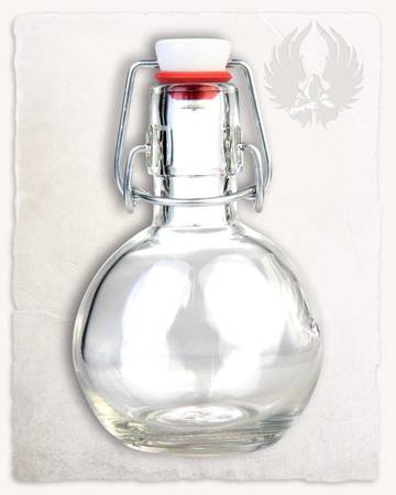 Bottle 3 with swing top ball shaped 200ml  - butelka okrągła z zamknięciem pałąkowym