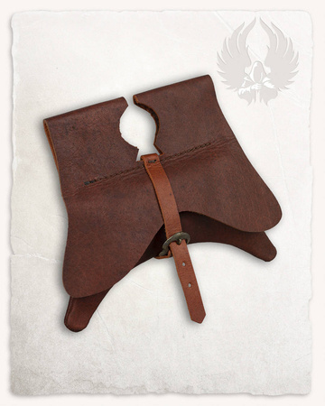 Calvert Kidney-shaped Belt Bag Small- Brown