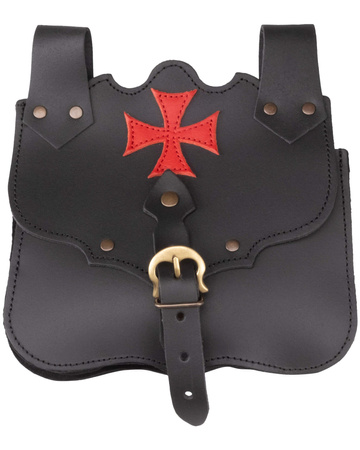 Cruzado belt bag - Black - skórzana kaletka