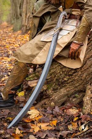 Curved Elven Sword - 90cm