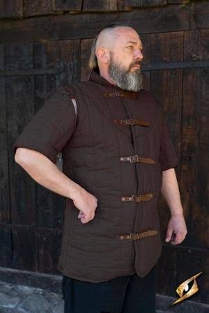 Gambeson Warrior Short Sleeves - Ox Brown