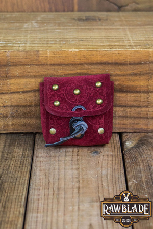 Lancaster Coin Pouch - Red