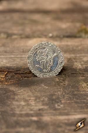 Larp coin Lion - Silver