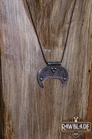 Lunula Chieftain Pendant - Silver