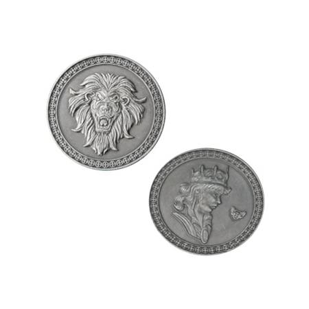 Srebrna królewska moneta