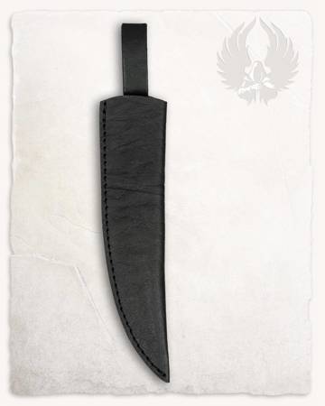 Anselm Cooking Knife Leather Sheath Black - skórzana pochwa na nóż