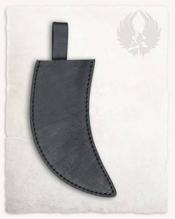 Anselm Herb Knife Leather Sheath Black - skórzana pochwa na nóż