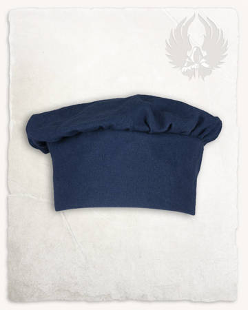Armin Cap Canvas Blue - włoski beret