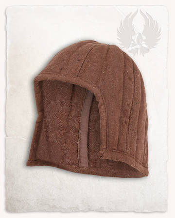 Arthur Padded Coif - Brown