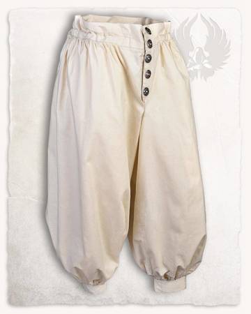 Ataman Trousers Cotton white - bawełniane szarawary