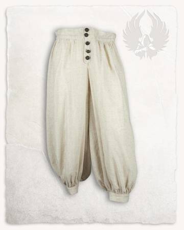 Ataman Trousers Linen Nature - lniane szarawary