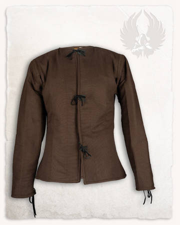 Aulber Gambeson Jacket Canvas - Brown