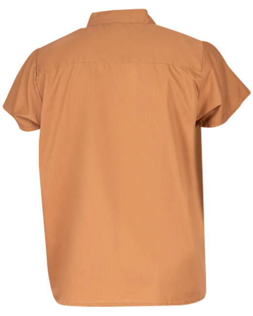 Bartold shirt short sleeve - Light Brown- koszula średniowieczna