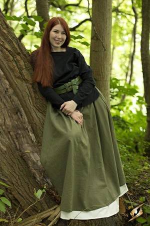 Basic Skirt - Dryad Green