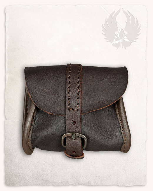 Belwar Belt Bag Small Brown - skórzana mała kaletka