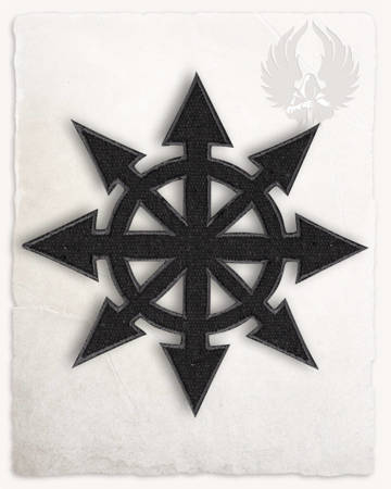 Chaos Star Patch - Black