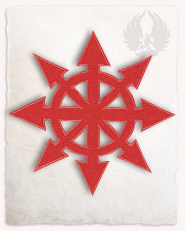 Chaos Star Patch - Red