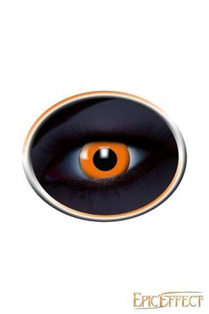 Contact Lenses UV Flash Orange