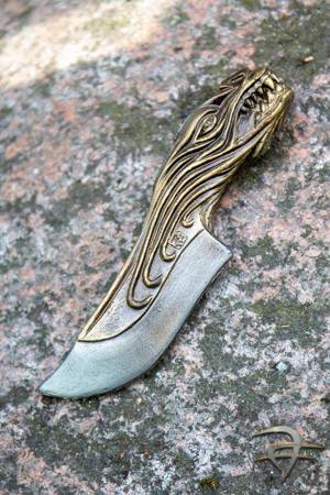 Dragon Dagger - Gold - 16,3 cm