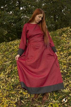 Dress Freya - Dark Red/Epic Black