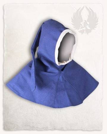 Felix Childrens Hood Blue - kaptur średniowieczny dla dzieci