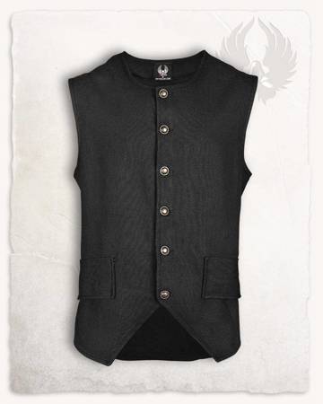Flechter Vest Black - kamizelka płócienna