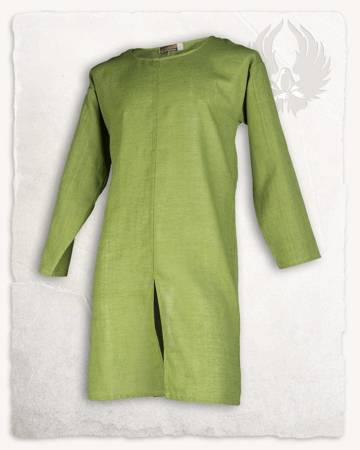 Gadaric Tunic Linen Moss Green - lniana tunika