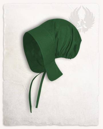 Greta Bonnet Green - czepek średniowieczny