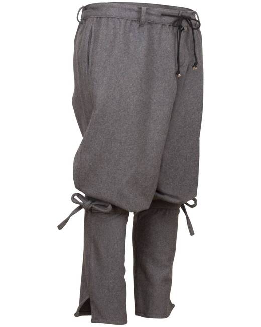 Gunnar Viking Trousers Wool Grey - wełniane spodnie