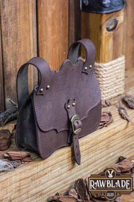 Hakoon Leather Bag - Brown