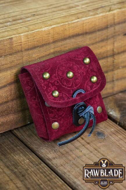 Lancaster Coin Pouch - Red