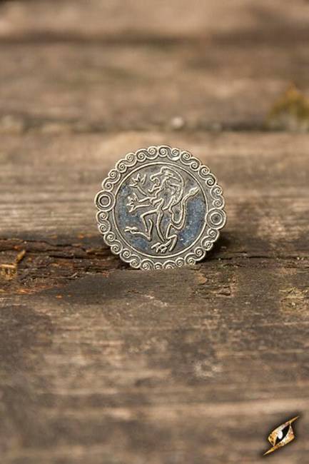 Larp coin Lion - Silver