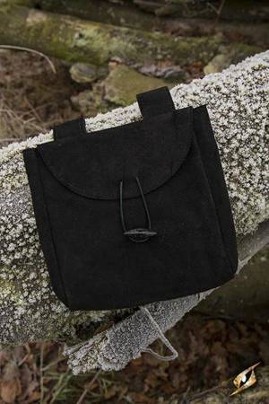 Leatherbag Thin - Black - L