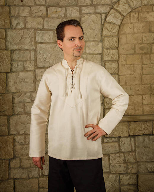 Leomar Shirt Cream - twillowa koszula