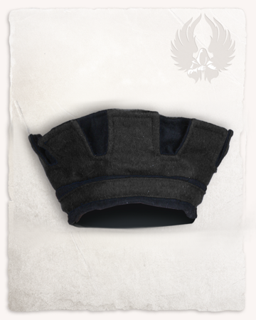 Lorenz Man´s Hat Black - stylizowana czapka z wełny