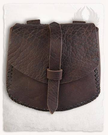 Louis Belt Bag Large Brown - skórzana kaletka
