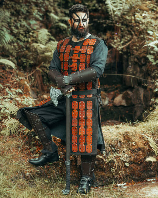 Osric Leather Armour - Brown