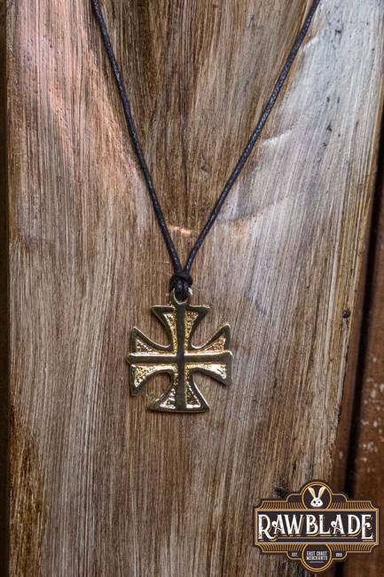 Patte Templar Cross - Gold