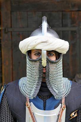 Persian Helmet - Polished Steel
