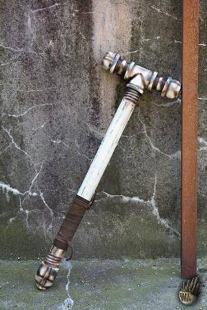 Pipe Hammer - White - 65 cm