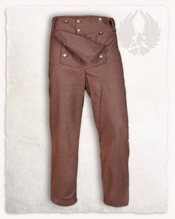 Pollard Trousers Brown - płócienne spodnie
