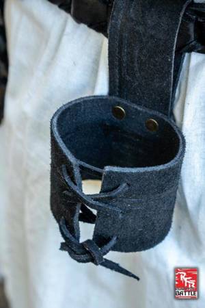 RFB Horn Holder Suede - Black