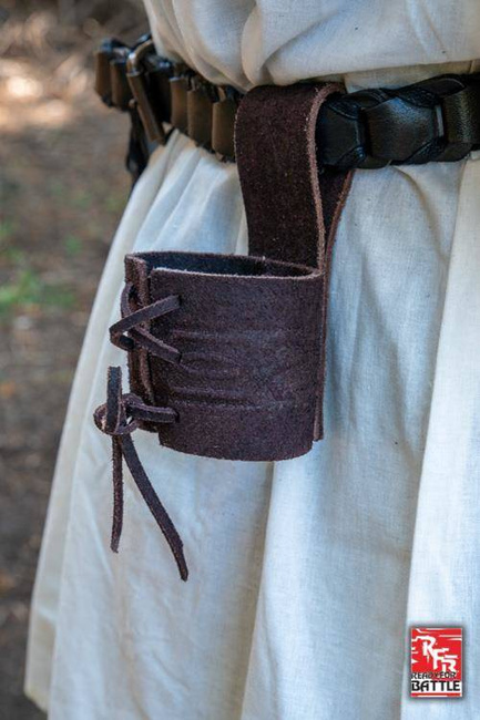 RFB Horn Holder Suede - Brown