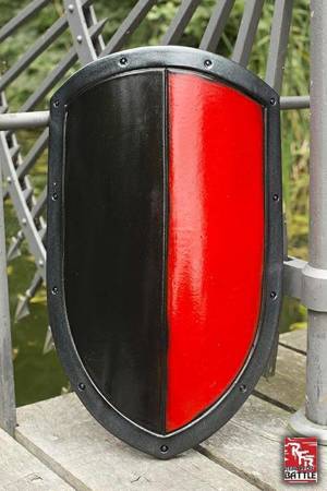 RFB Kite Shield Black - Red