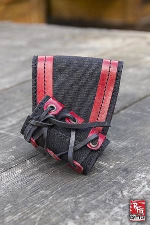 RFB Small Holder - Black - Red