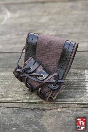 RFB Small Holder - Brown - Black