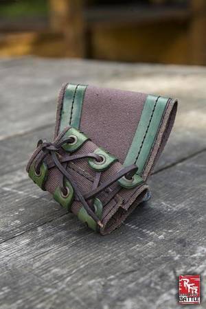 RFB Small Holder - Brown - Green