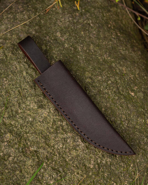 Ram Knife Leather Sheath Brown - pochwa na nóż