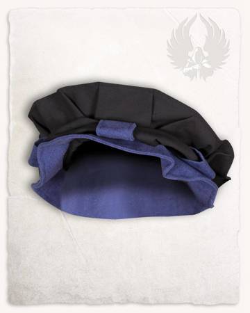 Rupert Beret Black/Blue - beret średniowieczny